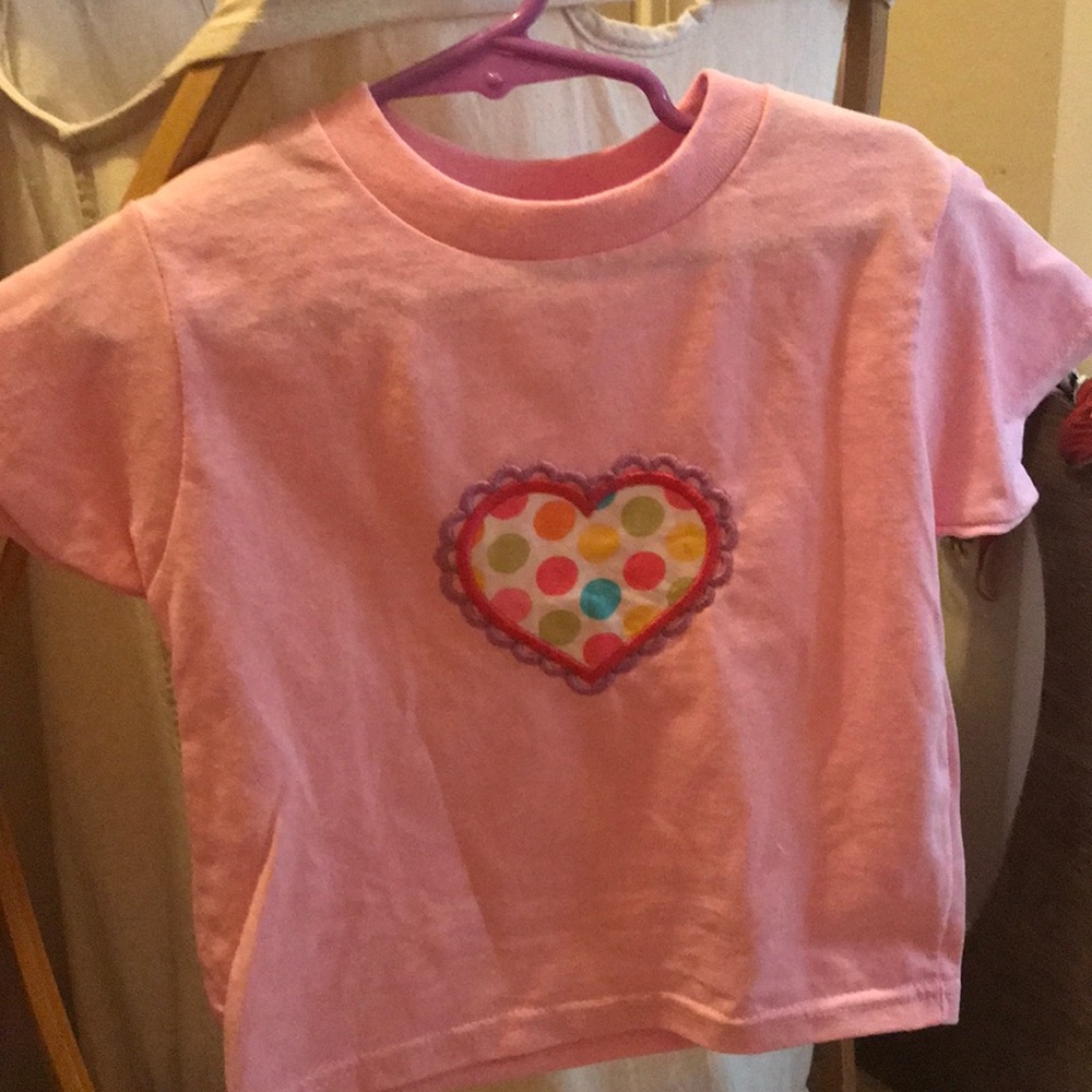 Toddler girls short sleeve shirt